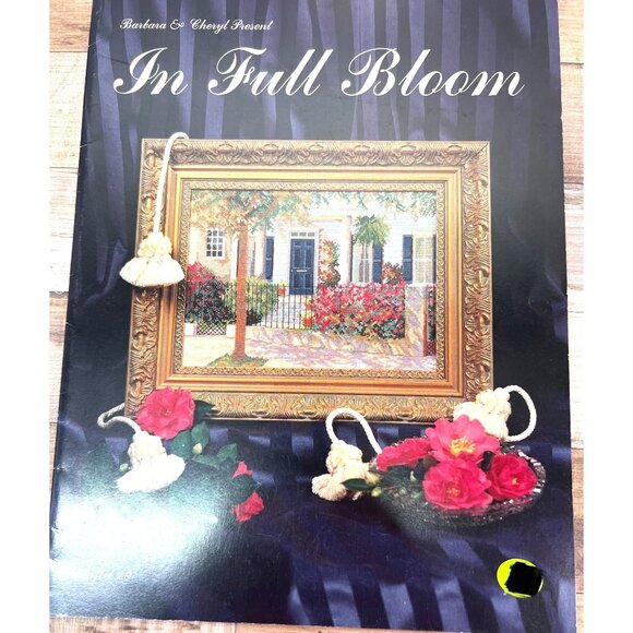 In Full Bloom Cross-Stitch Pattern Booklet By Barbara & Cheryl - Picture 2 of 3